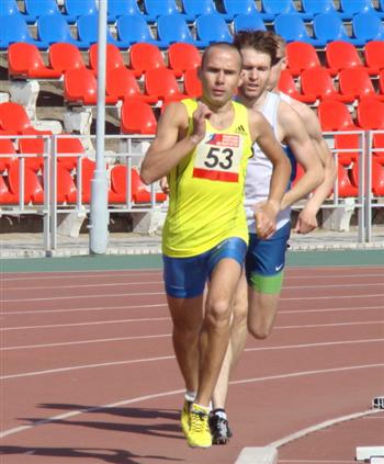 Иванов Сергей  в команде на чемпионат Европы по легкой атлетике 